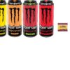 16 Pack Monster Rehab Raspberry Tea + Energy 15.5oz