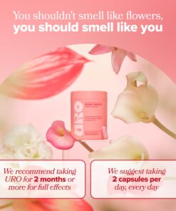 URO Vaginal Probiotics for Women pH Balance with Prebiotics & Lactobacillus Blend - Womens Health Supplement - Promote Healthy Vaginal Odor & Vaginal Flora, 60 Count (Pack of 1) Capsules (Pack of 1) 23 71Fn U3yNiL 2