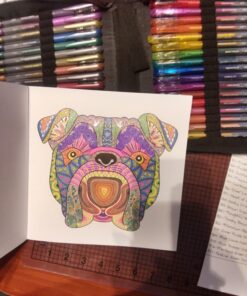 Adult Coloring Books Set - 3 for Grownups 120 Unique Animals, Scenery & Mandalas Designs. Adults Relaxation. 58 71Fn8JN7RZL