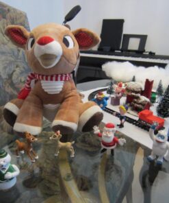 KIDS PREFERRED Rudolph the Red - Nosed Reindeer - Stuffed Animal Plush Toy 8 inches 14 71FnDX1b3L