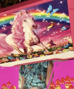 Ravensburger Horse Dreams - 100 Piece Glitter Jigsaw Puzzle for Kids – Every Piece is Unique, Pieces Fit Together Perfectly 28 71FnMr3ntyL