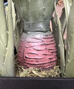 Nearly Natural 30in. Agave Artificial Plant with Black Planter, Green 31 71Fnbh4O3kL