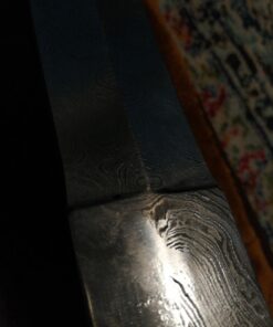 SW-149, Handmade Damascus Steel 25 Inches Sword Walnut Wood & Colored Bone Handle with Damascus Steel Guard SW-149 25 71FngapDR9L