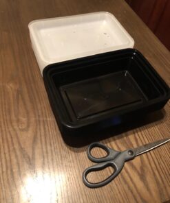 Ez Prepa [15 Pack 28oz Single Compartment Meal Prep Containers with Lids - Food Storage Containers Bento Box, Lunch Containers, Microwavable, Freezer, and Dishwasher Safe, Food Containers 20 71Fo7rpBecL