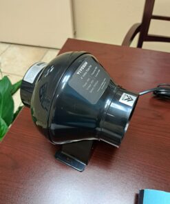 VIVOSUN D4 4 Inch 195 CFM Inline Duct Ventilation Fan HVAC Vent Blower for Hydroponics Grow Tent 39 71Fob jH5oL