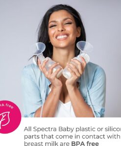 Spectra - S2 Plus Electric Breast Milk Pump for Baby Feeding - Convenient Breast Feeding Support 30 71FobEECWkL