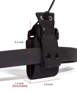 LUITON Radio Holder Walkie Talkie Pouch Molle Radio Pouch BaoFeng Radio Holster Strap Radio Case for Duty Belt Compatible with BaoFeng UV5R 888S F8HP Kenwood Icom HYT Arcshell Retevis H777 (1 Pack) MSC-20C 1Pack 22 71FpFf7ncGL