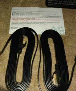 VANDESAIL Ethernet Cable, CAT7 Network Cable RJ45 High Speed STP LAN Cord for Laptop,PC,Router,Switch,Modem,PS4(2m6FT,2pack 6.5ft 2 31 71FpLcJdAQL