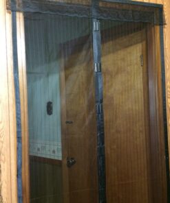 Markline Magnetic Screen Door Heavy Duty Mesh Hands-Free Retractable Full Frame Velcro Fits Door Openings up to 34"x82" MAX 41 71FphlT0WAL