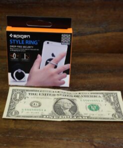 Spigen Style Ring Cell Phone Ring Phone Grip/Stand/Holder for All Phones and Tablets - Black 34 71FrbvyLP4L