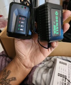 Amazon Brand - Denali by SKIL 20V Drill Driver Kit with 36 Piece Bit Set, Includes 2.0Ah Lithium Battery, 1A Compact Charger and Carry Bag, Blue Drill Driver, Battery, 1A Charger & Bit Set 57 71Fs4ugOFAL 1