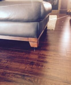 Slipstick CB511 1 Inch Tall Floor Protector Furniture Feet with Non Slip Rubber Grip (Set of 4) 2" Wide x 1" Height - Black Plastic 1" Tall (4 Pack) 28 71FtiJrruEL