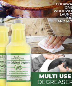 STANLEY HOME PRODUCTS Original Degreaser - Removes Stubborn Grease & Grime - Powerful Multipurpose Cleaning Solution for Home & Commercial Use (4 Pack) 32 Fl Oz (Pack of 4) 13 71FtluuLVUL