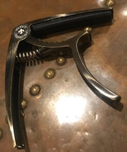 Nordic Essentials Guitar Capo Deluxe with Carrying Pouch - Brushed Metallic Bronze 27 71FtpVKZ69L