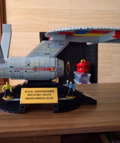Mega Bloks Star Trek U.S.S. Enterprise NCC-1701 Collector Construction Set 146 71FvZlbmK8L 1