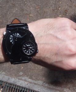 New Russian Aviator Pilot Army Military Sports Quartz Mens Wrist Watch Dual Time 62 71FvxgGFp8L