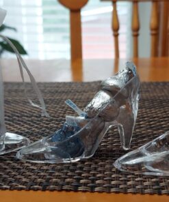 Super Z Outlet Plastic Mini Cinderella Princess Inspired Slipper High Heel Shoe Party Decoration for Weddings, Birthday Party, Table Serving, Candy & Other Event Favors (24 Pieces) 42 71Fwc6b05hL 1