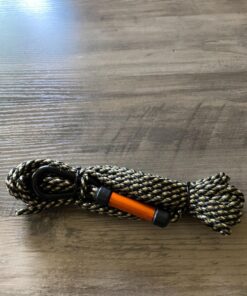 HME Maxx Hoist Rope (25 FT) - Reliable Sturdy Adjustable Easy-to-Install Hunting Gear Lift System with Highly Reflective Band 17 71Fxlw3miIL