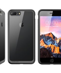 SUPCASE Unicorn Beetle Style Case Designed for iPhone 7 Plus, iPhone 8 Plus Case, Premium Hybrid Protective Clear Case for Apple iPhone 7 Plus 2016 / iPhone 8 Plus 2017 (Black) Black 46 71Fy36OvxcL
