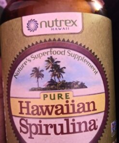 Nutrex Hawaii, Pure Hawaiian Spirulina 500 mg, Vegan, Supports Immune System, Heart, Cells and Energy, 400 Tablets 400 Count (Pack of 1) 28 71FynPDhPjL