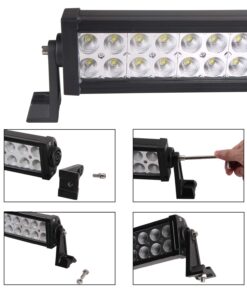 Senlips 50" 288W Spot&Flood Combo Light Bar Waterproof, 52 inch led Light bar, Led Off Road Jeeps Truck Bar Work Driving Lights Fog Lamp for Trucks ATV Vehicle Accessories 33 71Fz9376r2L