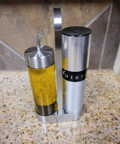 Misto Brushed Aluminum Oil Sprayer, Silver individual 38 71Fz94dxV2L