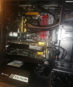 Thermaltake Versa N21 Black Edition Translucent Window Panel SPCC ATX Mid Tower Computer Chassis CA-1D9-00M1WN-00 49 71FzQhWsQL