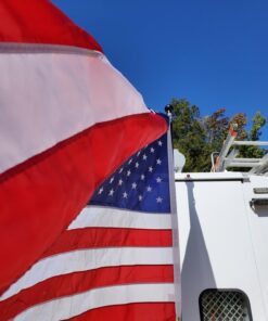 US Flag 4x6 by USA Flag Co. is 100% American Made: The BEST Embroidered Stars and Sewn Stripes American Flags, Made in the USA, with Amazon A to Z Guarantee. (4 by 6 foot) 4 by 6 Foot 49 71G kyo1oxL