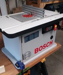 BOSCH RA1171 25-1/2 in. x 15-7/8 in. Benchtop Laminated MDF Top Cabinet Style Router Table with 2 Dust Collection Ports 84 71G0Zx5Ig L
