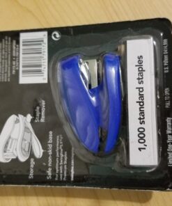 Swingline Mini Stapler, 12 Sheet Capacity, includes Built-In Staple Remover & 1000 Standard Staples, Tot, Blue (79172) 33 71G1 a5lmKL