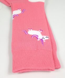 HSELL Womens Colorful Dress Crew Socks Fancy Flower Art Pattern Casual Cotton Socks Novelty Gift for Her 4 Pairs - Unicorns/Alpacas/Sloths/Flamingos 12 71G19hes3ZL