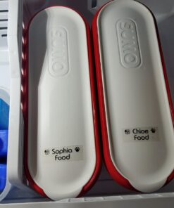 SUMO Ice Cream Containers with Lids for Homemade Ice Cream - Set of 2 Tubs - 1.5 Quart or 3 Pints per Container, Reusable Ice Cream Containers for Freezer Storage, Red 42 71G1Cd8RnL