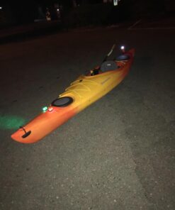 Botepon Battery Operated Kayak Navigation Lights, Marine Led Boat Lights, Boat Bow Lights and Stern Lights for Pontoon Boat Bass Boat Jon Boat Dinghy Kayak Yacht Jet Ski 1Pcs Red, 1Pcs Green 44 71G1uQM3UDL