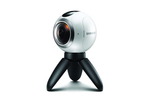 Samsung Gear 360 Real 360° High Resolution VR Camera (US Version with Warranty) Base