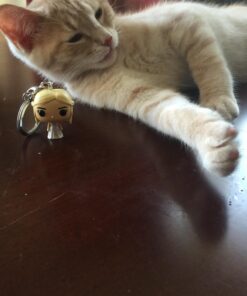 Funko POP Keychain: GOT - Daenerys Targaryen 1.5" White, Ivory 16 71G2I7WFuL