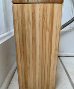 iDesign Formbu Bamboo Toilet Bowl Brush and Holder Set - 3.6" x 3.6" x 17.5" 16 71G2hMQI0ML