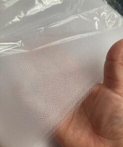 Craft And Party, White Fabric Tulle Roll 54 Inch by 40 Yards (120 ft) Fabric Tulle Bolt for Garden Netting, DIY Tutu Skirt, Wedding and Decoration (White) 54" x 40 yards 34 71G2m5wPyuL