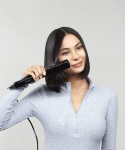 Paul Mitchell Pro Tools Express Ion Smooth+ Ceramic Flat Iron, Adjustable Heat Settings for Smoothing + Straightening 1.25" Black 23 71G3 X3xt5L