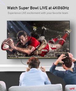 uni USB C to HDMI Cable for Home Office 3ft 4K@60Hz, USB Type-C to HDMI Braided Cable (Thunderbolt 3/4 Compatible) with MacBook Pro/Air 2023, iPhone 15 Pro/Max, Samsung S23, Chromebook and More Grey 1 17 71G3Am0auuL