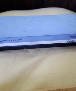 Sharp Pebble Premium Whetstone Knife Sharpening Stone 2 Side Grit 1000/6000 Waterstone- Whetstone Knife Sharpener- NonSlip Bamboo Base & Angle Guide 42 71G3jaxojTL 1