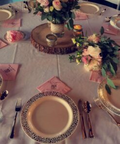 360 Piece Plastic Silverware Set – Disposable Gold Forks, Spoons, Knives – Bulk Flatware Utensil Party Supplies for Wedding, Birthday, All Occasions Metallic Gold 34 71G45hxHMCL