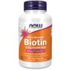 NOW Supplements, Biotin 10 mg (10,000 mcg), Extra Strength, Energy Production*, 120 Veg Capsules 10 71G4imqEvjL