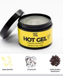 Hot Vita Hot Gel – Sweat Cream Workout Enhancer Belly Slimming Gel (4 oz) 4 Ounce (Pack of 1) 21 71G4xH4o2gL