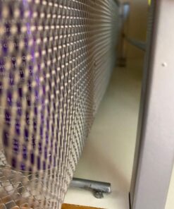 DecoBros Mesh Cabinet Basket Organizer with Split Card, Silver (Medium - 9.4 x 15.3 x 5) Medium - 9.4 x 15.3 x 5 38 71G6kDUBj L