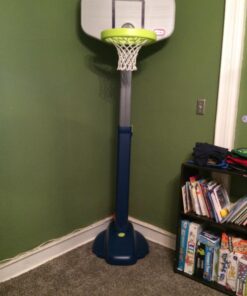 Little Tikes Adjust and Jam Pro Basketball Set, Blue 19 71G79gCVLbL