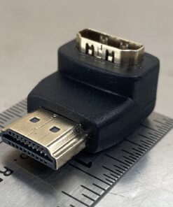 Twisted Veins HDMI 90 & 270 Degree, 4-Pack, Right Angle Adapters/Connectors, Supports HDMI 2.0b 4K 60hz HDR 270 & 90 Degree Adapters, 4 pack 50 71GAFhWSBVL