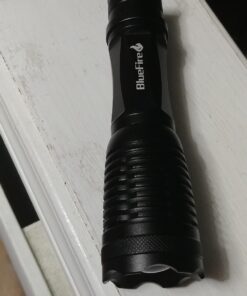 BlueFire 1200 Lumen Super Bright XM-L2 LED Handheld Flashlight with Adjustable Focus and 5 Light Modes, Outdoor LED Torch, Tactical Flashlight for Camping & Hiking 53 71GAUj1BoeL