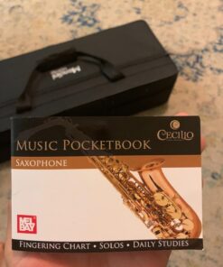 Mendini By Cecilio Eb Alto Saxophone - Case, Tuner, Mouthpiece, 10 Reeds, Pocketbook- Black & Gold E Flat Musical Instruments 40 71GAWiQSn5L 1