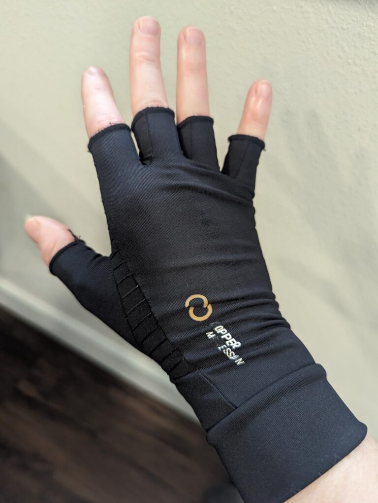 Copper Compression Arthritis Gloves Fingerless Arthritis Carpal