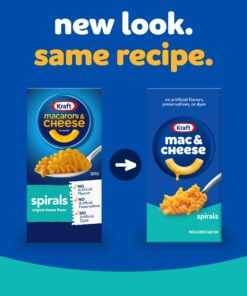 Kraft Spirals Original Macaroni & Cheese Dinner (5.5 oz Box) 14 71GBFanLoKL
